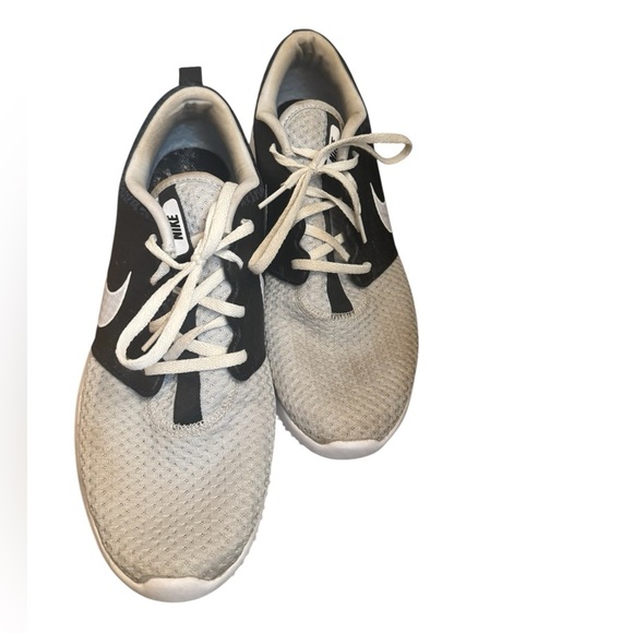 NIKE GOLF Roshe G Pure Platinum Black SZ 10 Men’s Shoe Spikeless Turf Golfing - Picture 1 of 11